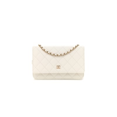 CHANEL CAVIAR QUILTED WALLET ON CHAIN WOC 1168643 (20*12*3cm)